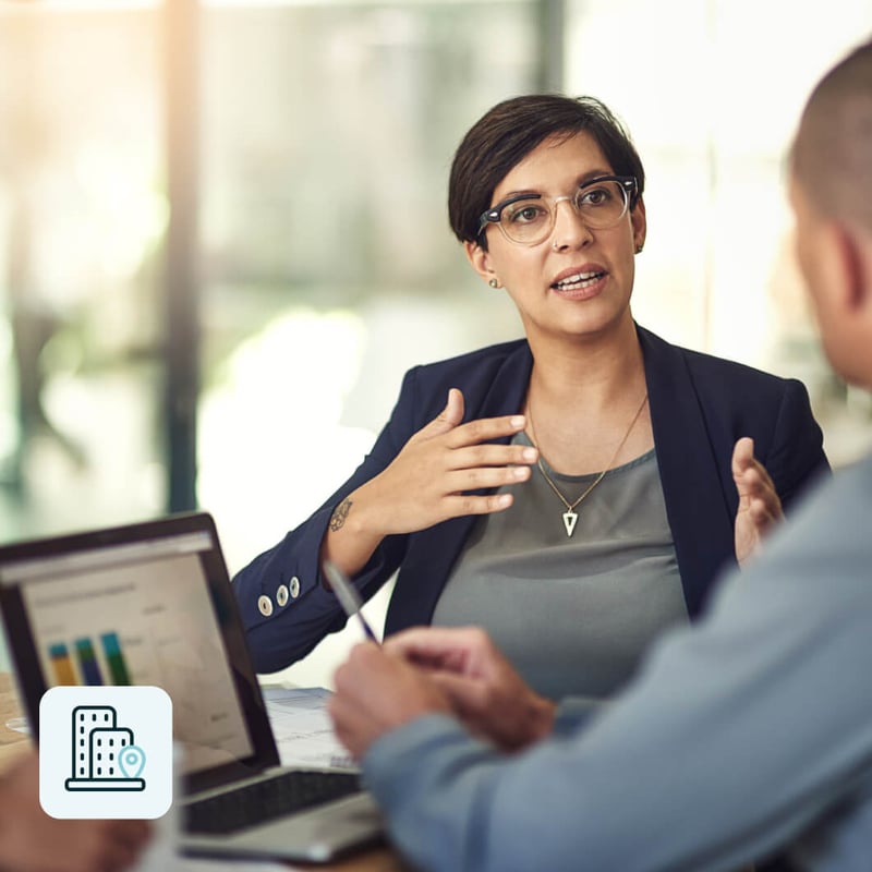 business person in meeting